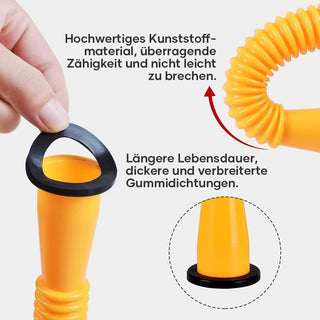 Sakerplus® Benzinkanister-Auslauf-Ersatz Mit Flexibler Anti-Verschütt-Düse