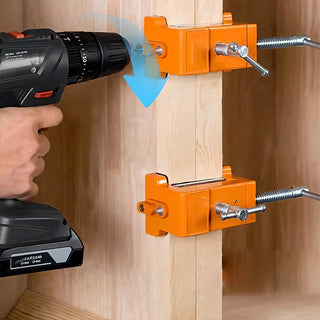Sakerplus® Präzisions-Holzwerkzeugzwinge - Saker Holzbohrhalterungsklemme