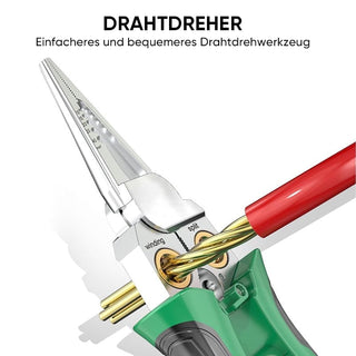 Sakerplus® 8-in-1 Abisolierzange mit Spannungsprüfer