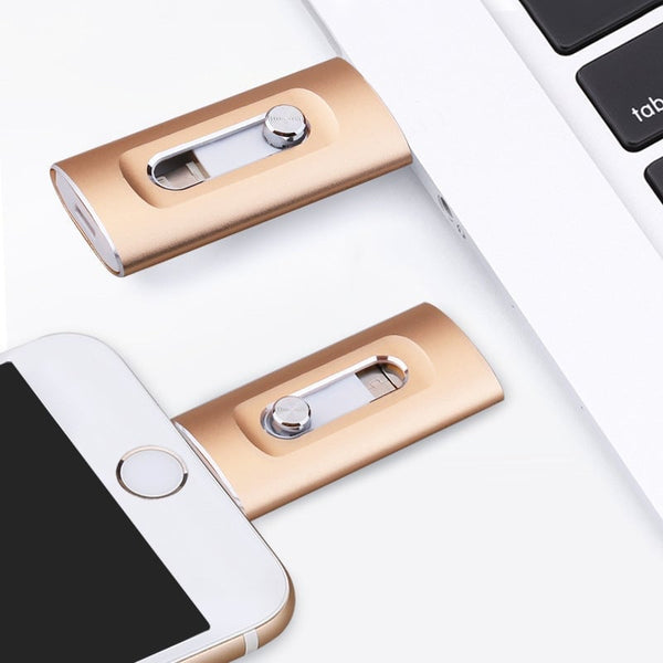 Sakerplus® 3-in-1 Tragbarer Hochgeschwindigkeits USB 3.0 Speicher