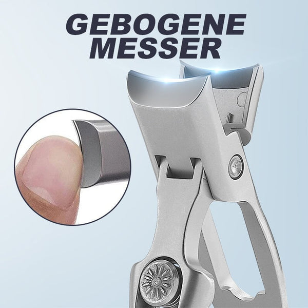 Sakerplus® Nagelknipser aus Edelstahl, tragbar, ultrascharf