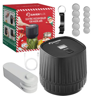 Sakerplus® Elektrischer Vakuumierer für Einmachgläser