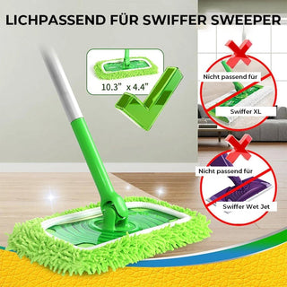 Sakerplus® Ersatz-Wischbezüge aus Chenille für die Bodenreinigung