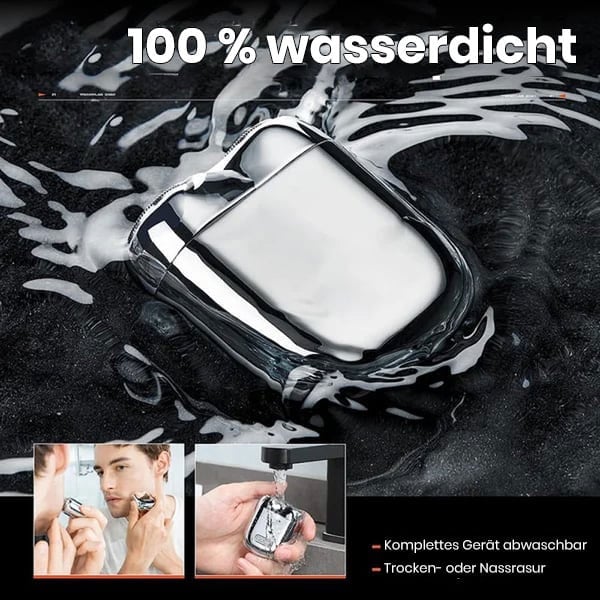 Sakerplus® Mini-Elektrorasierer mit Doppelkopf