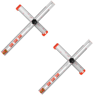 Sakerplus® 4-IN-1 Bohrer-Positionierungslineal