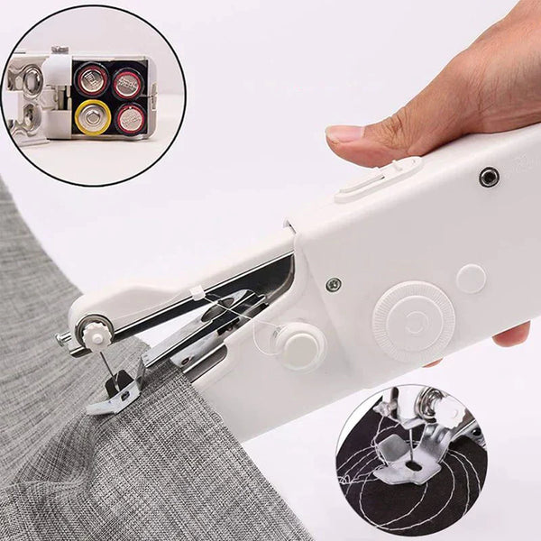 Sakerplus® Tragbare Mini Handnähmaschine