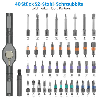Sakerplus® 42 in 1 Magnet-Schraubendreher-Set