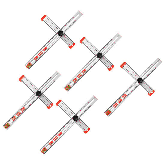 Sakerplus® 4-IN-1 Bohrer-Positionierungslineal