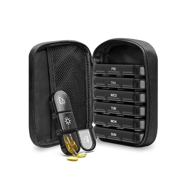 Sakerplus® Mehrfach-Tablettenschneider mit Präzisionsführung