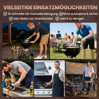 Sakerplus® Bürstenloser Elektrischer Grillreiniger