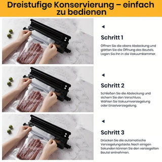 Sakerplus® Lebensmittel Vakuumierer Maschine