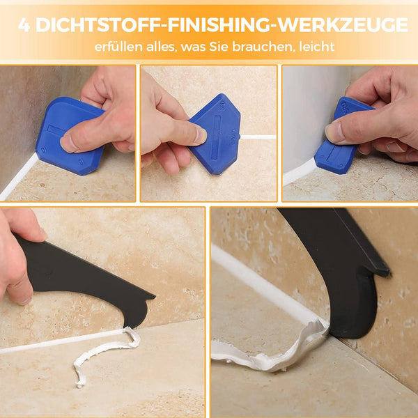 Sakerplus® 3 in 1 Silikonentferner Set Dichtungs Werkzeugsatz