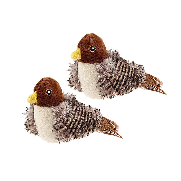 Sakerplus® Simulierter zwitschernder Vogel - Katzenspielzeug