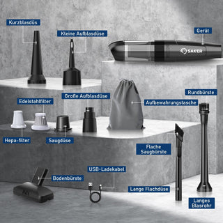 Sakerplus® 3-in-1 Tragbarer Staubsauger