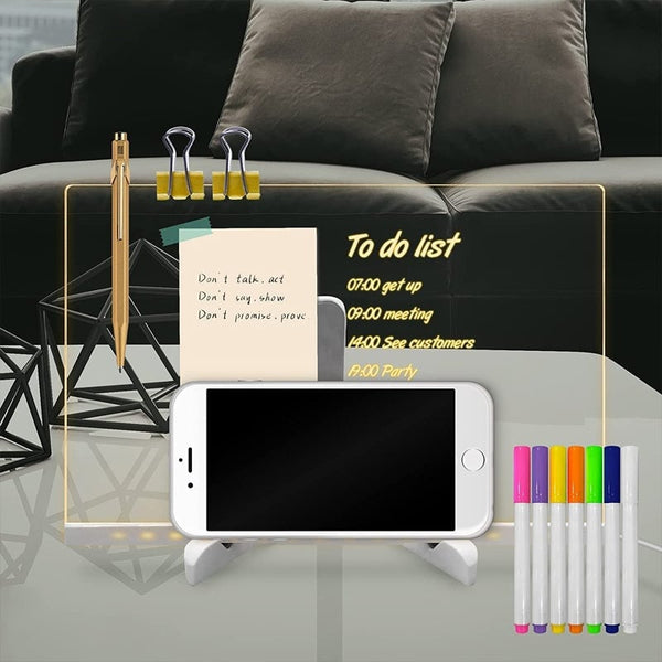 Sakerplus® LED-Notiztafel mit Farben