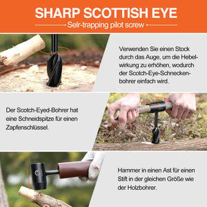 Sakerplus® Multifunktionaler Schraubenschlüssel für Camping