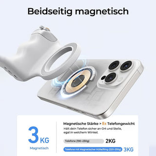 Sakerplus® Fun Shot Magnetgriff & Magnetisches Selfie-Licht