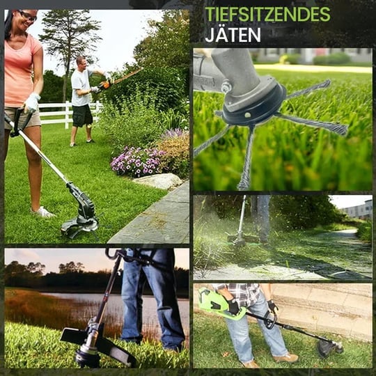 Sakerplus® Stahl-Draht-Trimmerkopf
