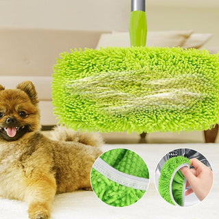 Sakerplus® Ersatz-Wischbezüge aus Chenille für die Bodenreinigung