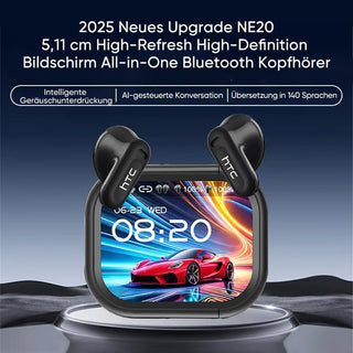 Sakerplus® HD-Display, intelligente Geräuschunterdrückung, KI-Übersetzung