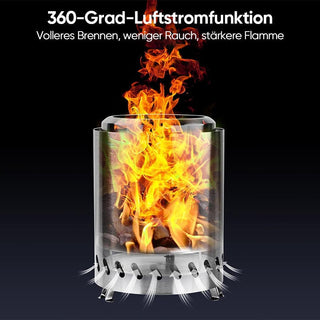 Sakerplus® Tragbare rauchfreie Tischfeuerstelle