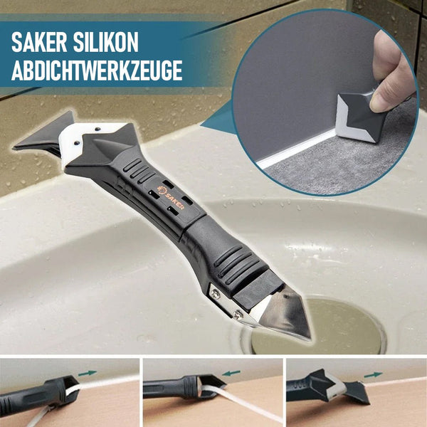 Sakerplus® 3 in 1 Silikonentferner Set Dichtungs Werkzeugsatz