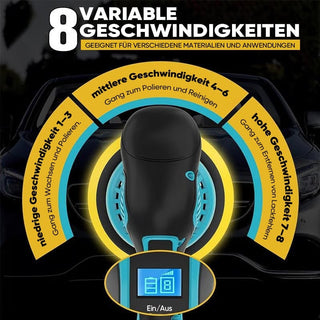 Sakerplus® 8-Gang Kabellose Autopoliermaschine