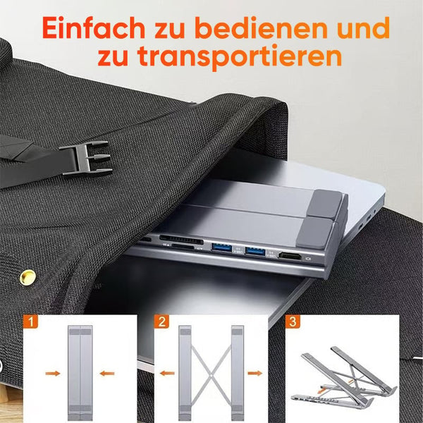 Sakerplus® 8-in-1 USB-C Dockingstation