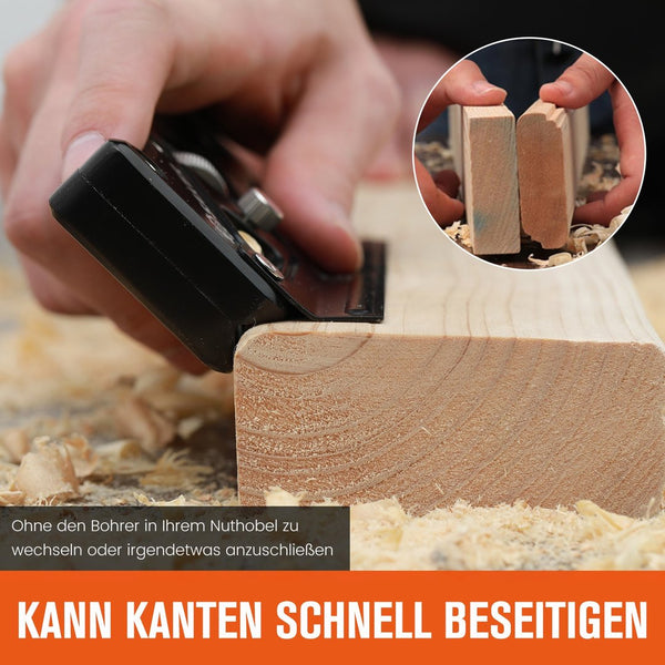 Sakerplus® Holzbearbeitungskanten Eckenhobel Set