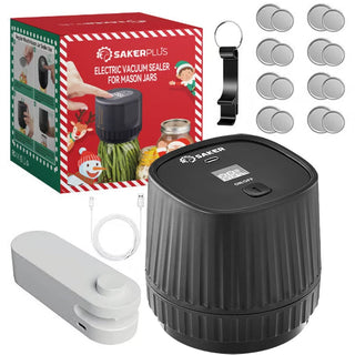 Sakerplus® Elektrischer Vakuumierer für Einmachgläser