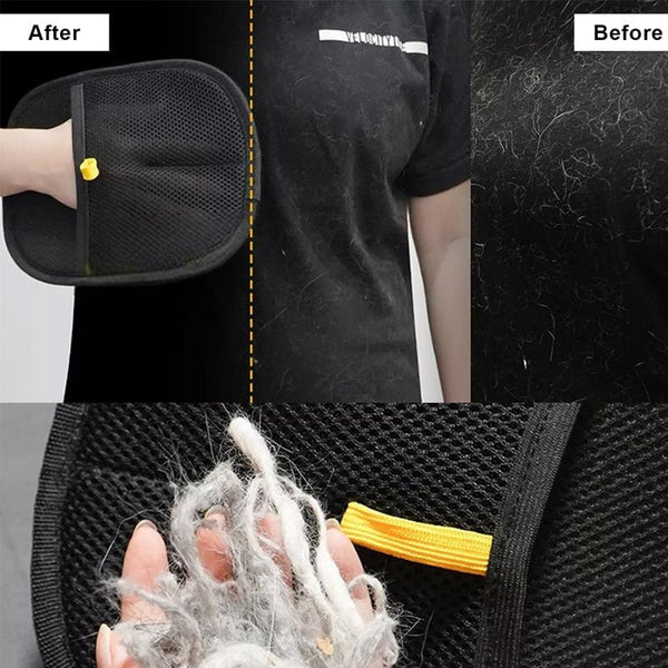 Sakerplus® Tierhaarentfernungs-Handschuh