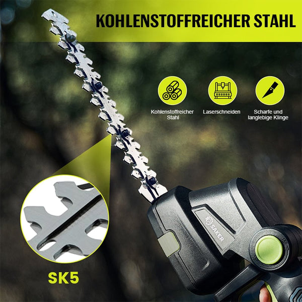 Sakerplus® 2-in-1-Gras- und Heckenschere mit Akku