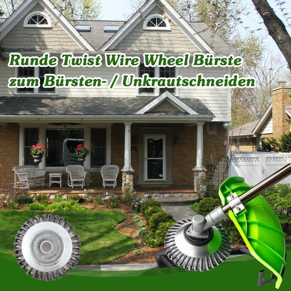 Sakerplus® Garten-Unkrautbürsten-Rasenmäher