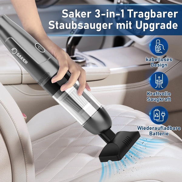 Sakerplus® 3-in-1 Tragbarer Staubsauger