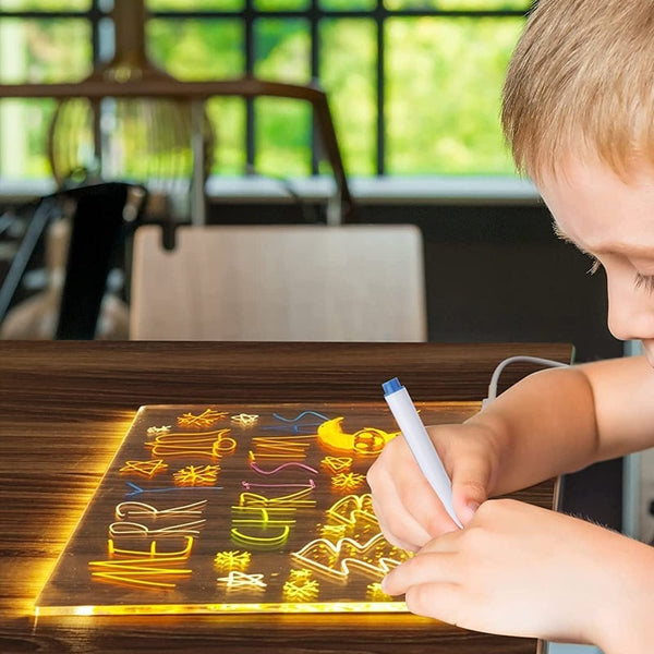 Sakerplus® LED-Notiztafel mit Farben