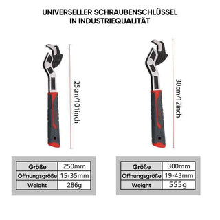 Sakerplus® Schraubenschlüssel mit Selbstsperre, multifunktional