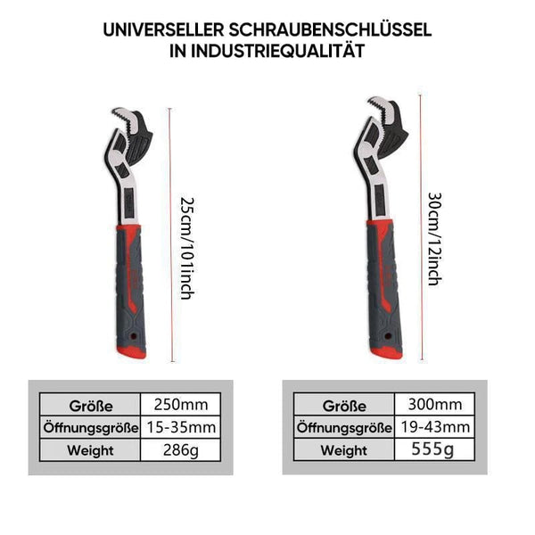Sakerplus® Schraubenschlüssel mit Selbstsperre, multifunktional