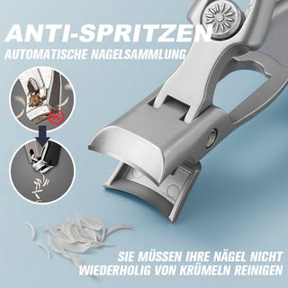 Sakerplus® Tragbare ultrascharfe Nagelknipser aus Edelstahl