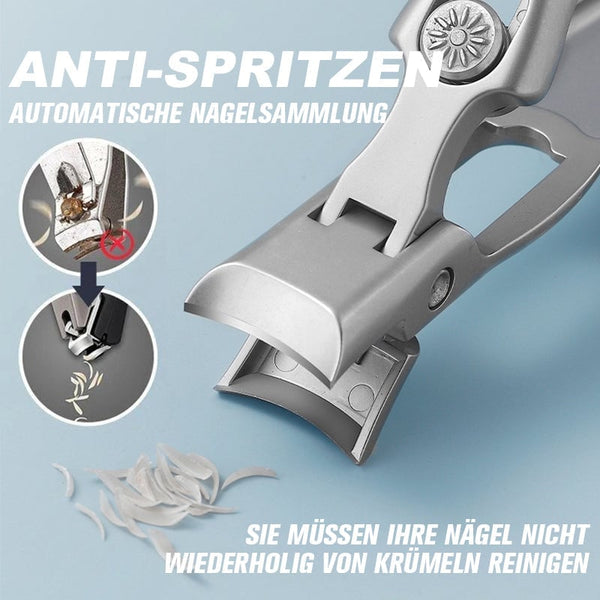 Sakerplus® Nagelknipser aus Edelstahl, tragbar, ultrascharf