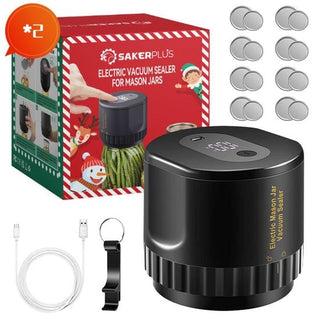 Sakerplus® Elektrischer Vakuumierer für Einmachgläser