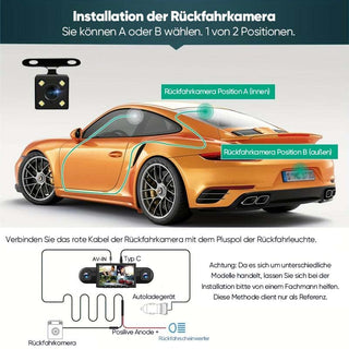 Sakerplus® 4-Kanal-FHD-Dashcam