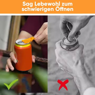Sakerplus® Einfacher Dosenöffner mit Getränkeschutz