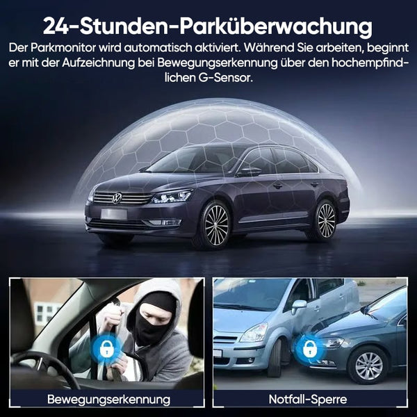 Sakerplus® Rundum Auto Dashcam System