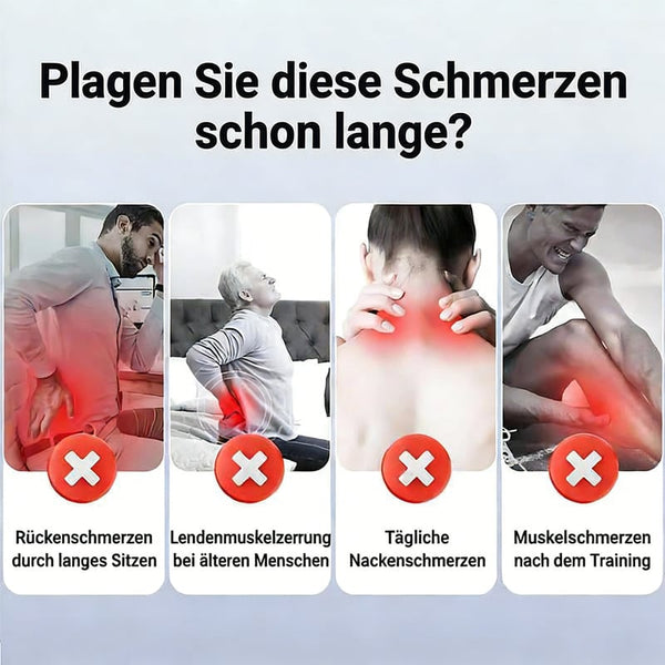 Sakerplus® Tiefengewebsmassage-Pistole, Set