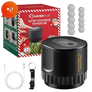 Sakerplus® Elektrischer Vakuumierer für Einmachgläser