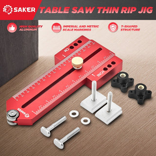 Sakerplus® Dünnschnitt-Schablone für Tischsägen