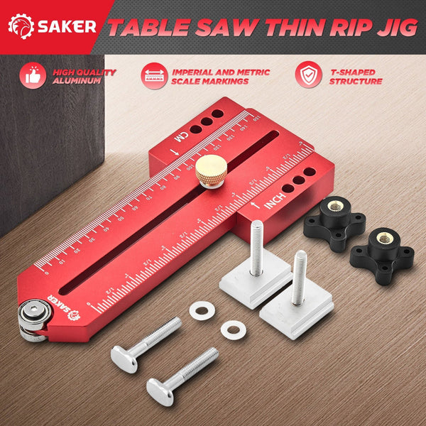 Sakerplus® Dünnschnitt-Schablone für Tischsägen