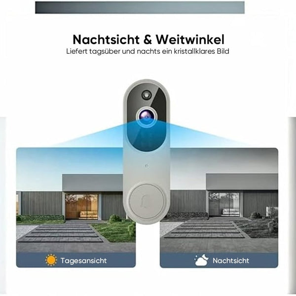 Sakerplus® Kabellose Türklingel-Kamera