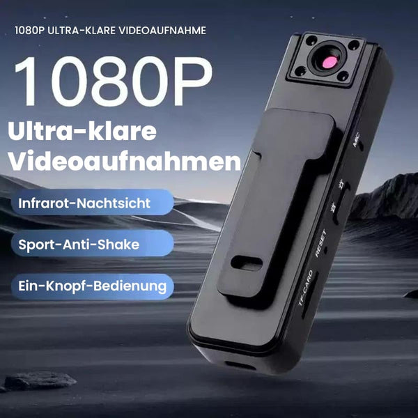 Sakerplus® Körperkamera/Camcorder, kabellos