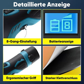 Sakerplus® 8-Gang Kabellose Autopoliermaschine